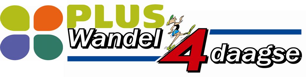 Logo van de PLUS Wandel4daagse